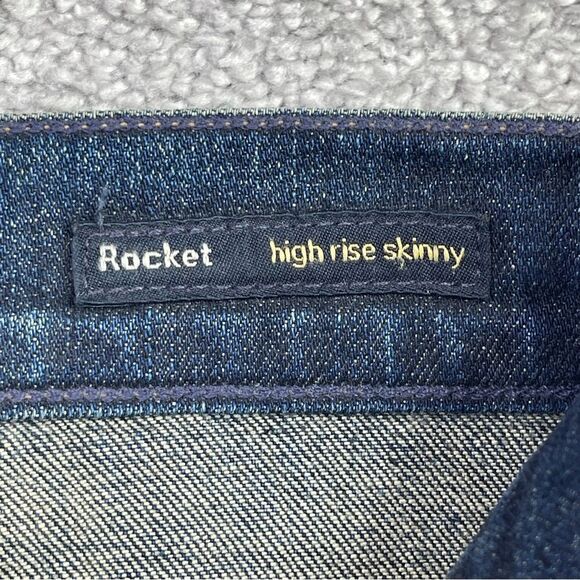 Citizens of Humanity Rocket Jeans Women's 25 Blue Skinny High Rise Dark Denim - Picture 6 of 13
